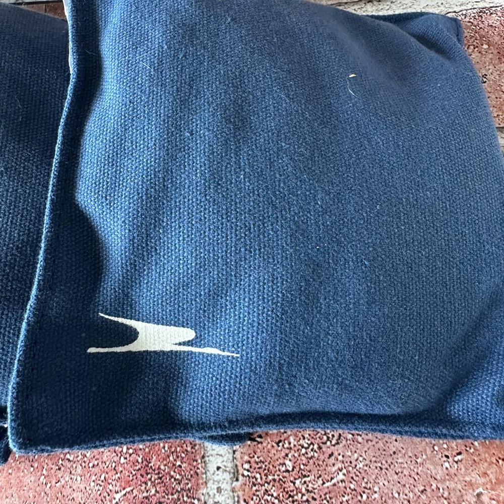 4 Blue Cornhole Bags